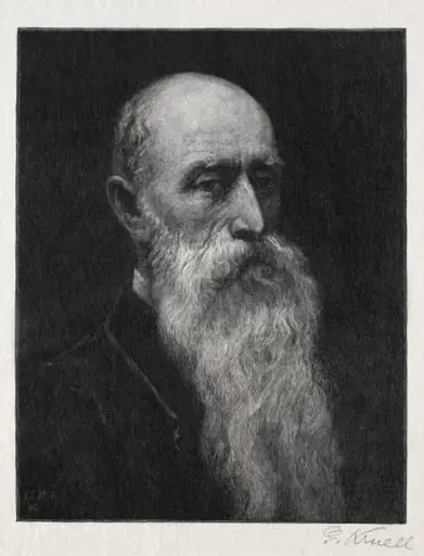 William Morris Hunt, by Gustav Kruell