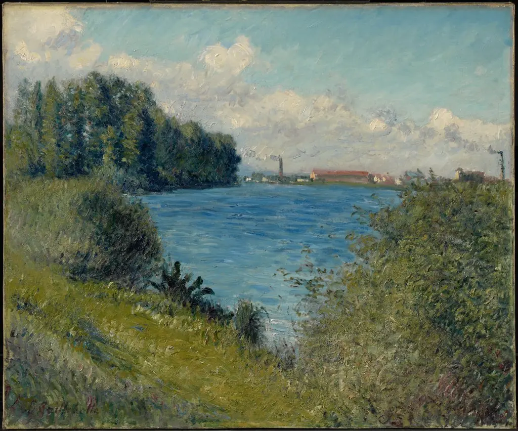 The Seine at Argenteuil, by Gustave Caillebotte
