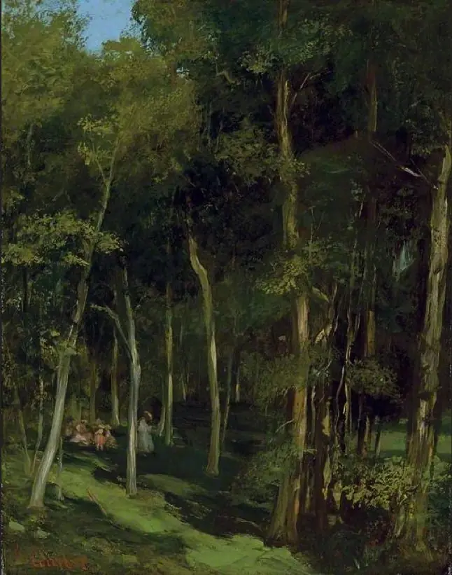 La Ronde Enfantine, by Gustave Courbet
