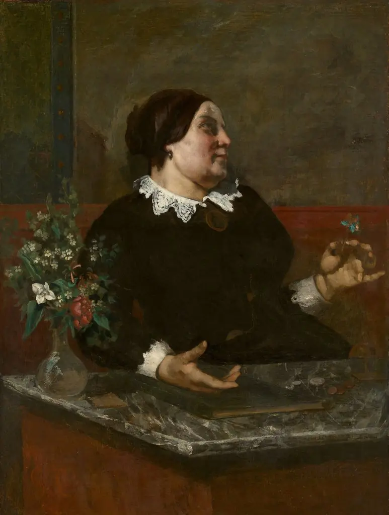 Mère Grégoire, by Gustave Courbet