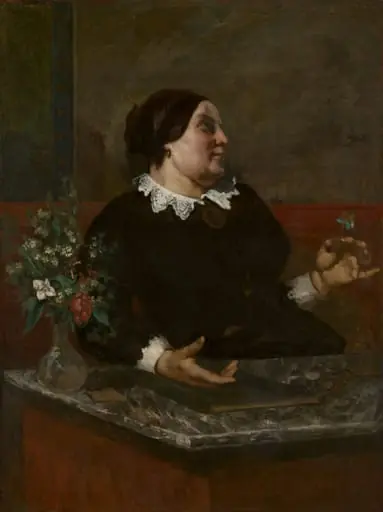 Mère Grégoire, by Gustave Courbet