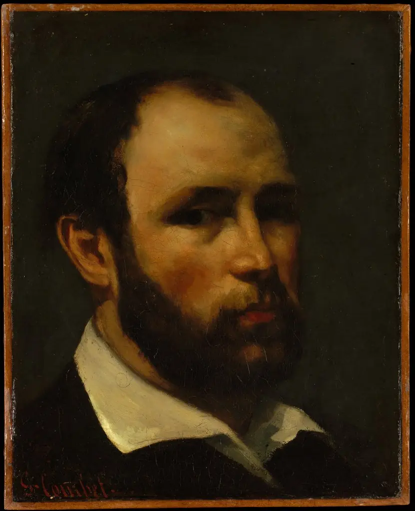 Portrait of a Man, by Gustave Courbet