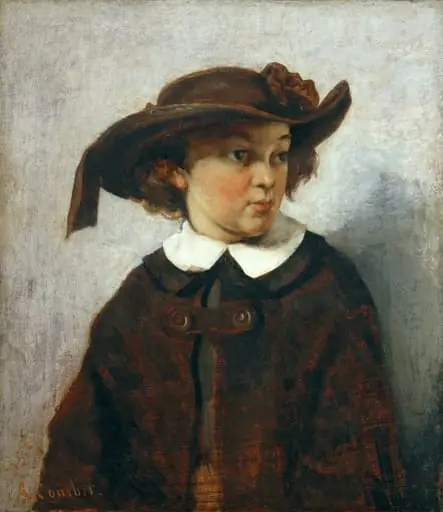 Portrait of a Young Girl, by Gustave Courbet