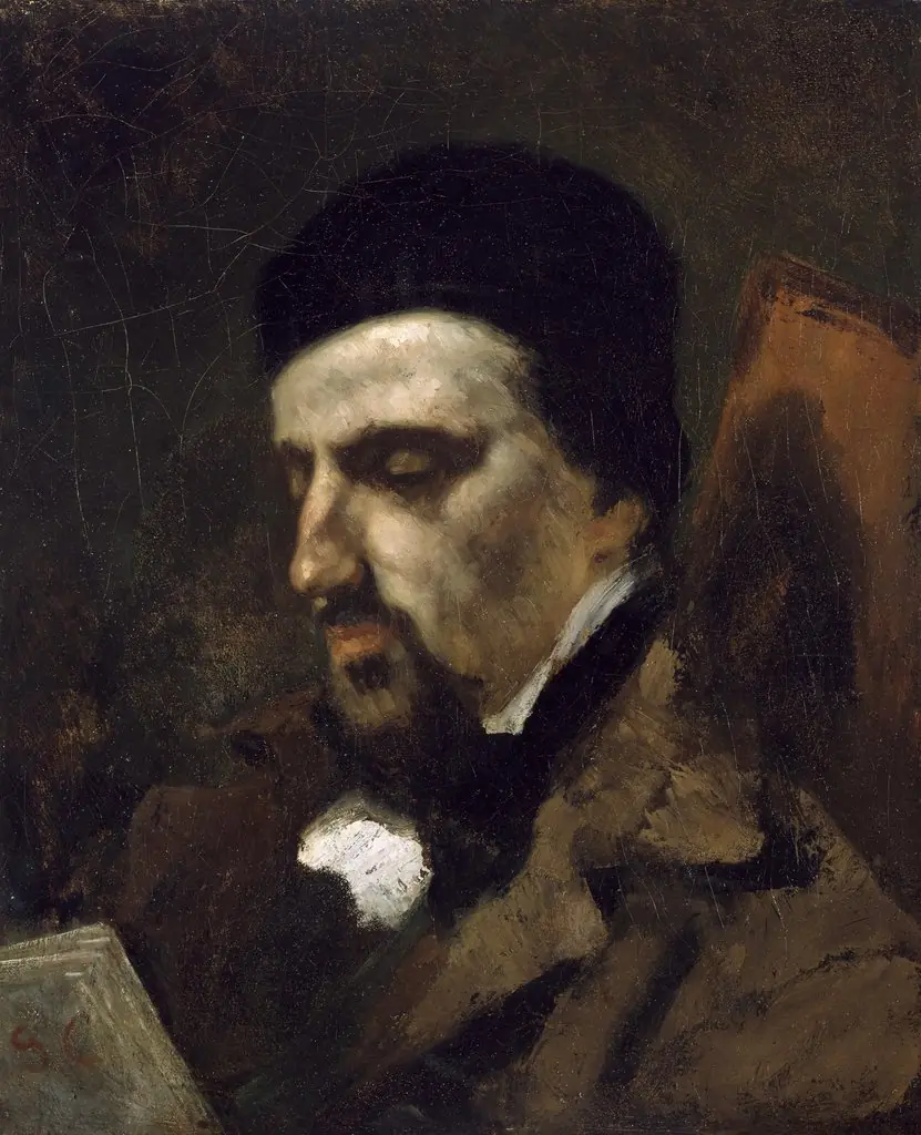 Portrait of Adolphe Marlet, by Gustave Courbet
