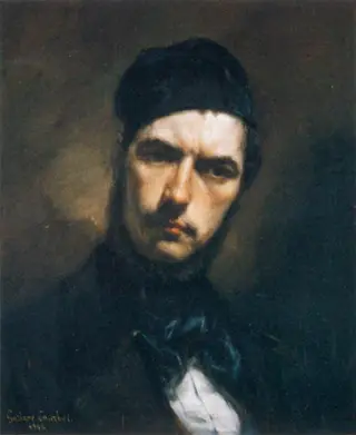 Portrait of H. J. van Wisselingh, by Gustave Courbet, 1846