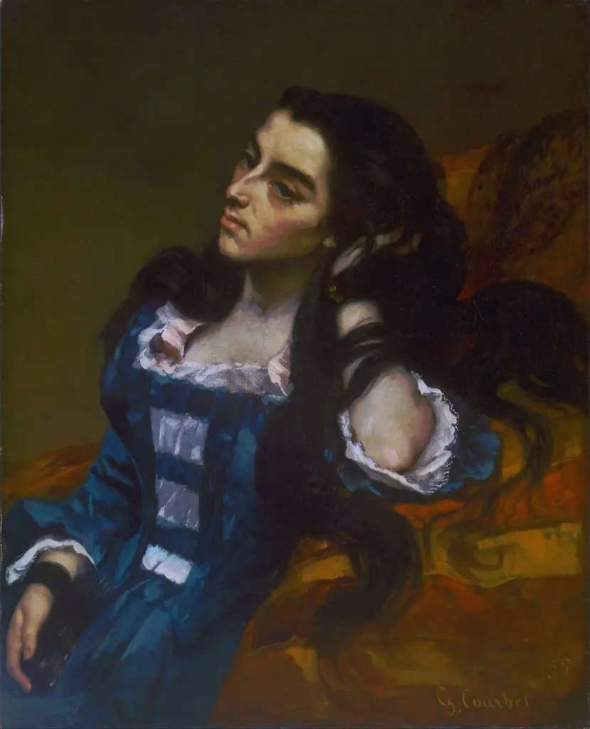 Spanish Woman, by Gustave Courbet