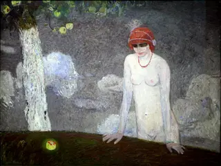 Eve or The Apple, by Gustave De Smet