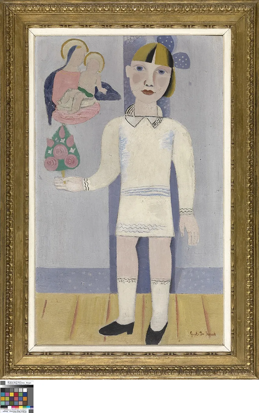 Henriette, by Gustave De Smet, oil, 1927