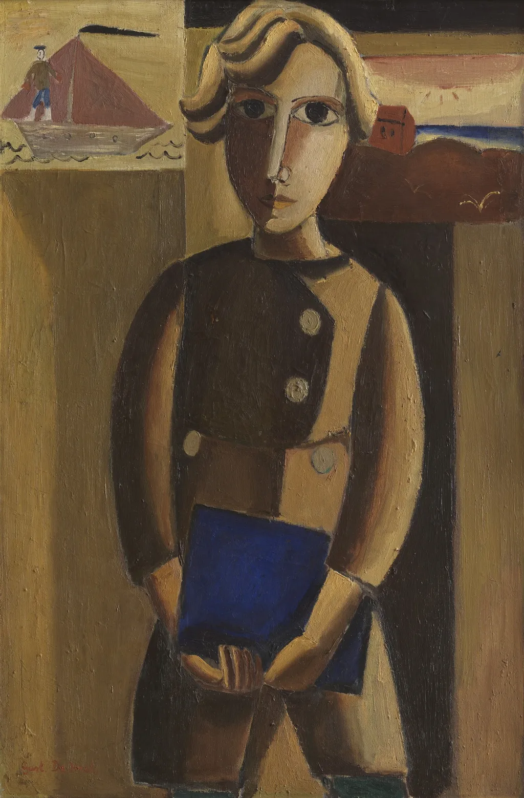 Pally, by Gustave De Smet, oil, 1922