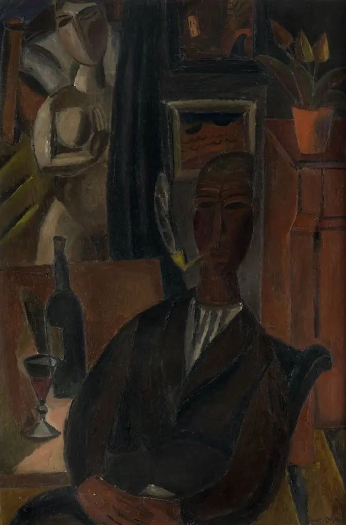 The man with the bottle