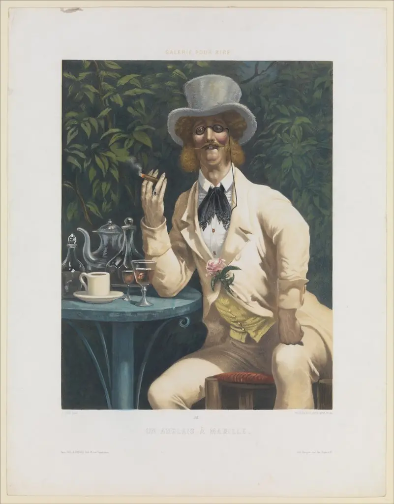 An Englishman at Mabille, by Gustave Doré