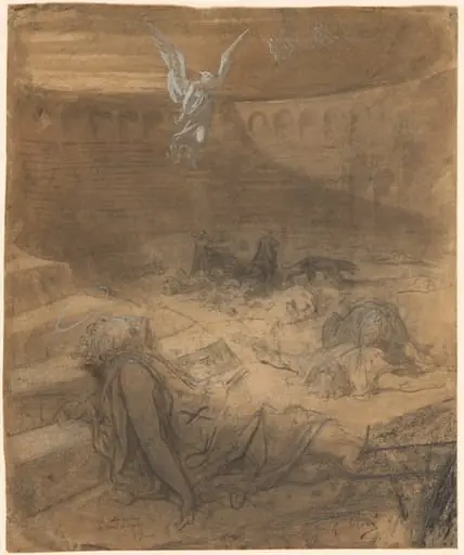 Christian Martyrs, by Gustave Doré
