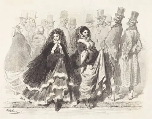 Street Scene, by Gustave Doré