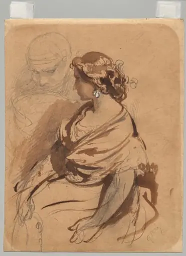 Young Woman from Valence, by Gustave Doré