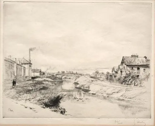 Industrial Section, Troyes, by Gustave Leheutre