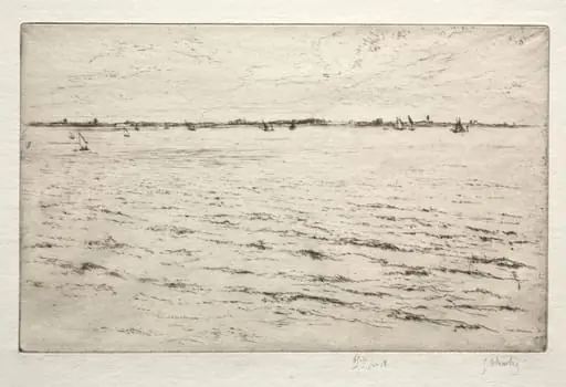 L. Th. de la Ris vue de la Pallice, by Gustave Leheutre