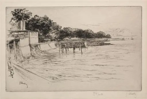 La grève désertée, by Gustave Leheutre