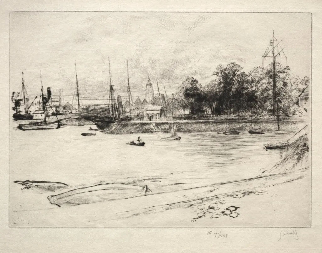 Le Jardin du Semaphore, by Gustave Leheutre, 1925