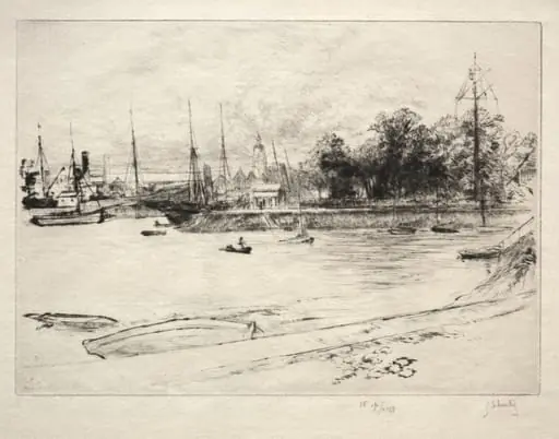 Le Jardin du Semaphore, by Gustave Leheutre