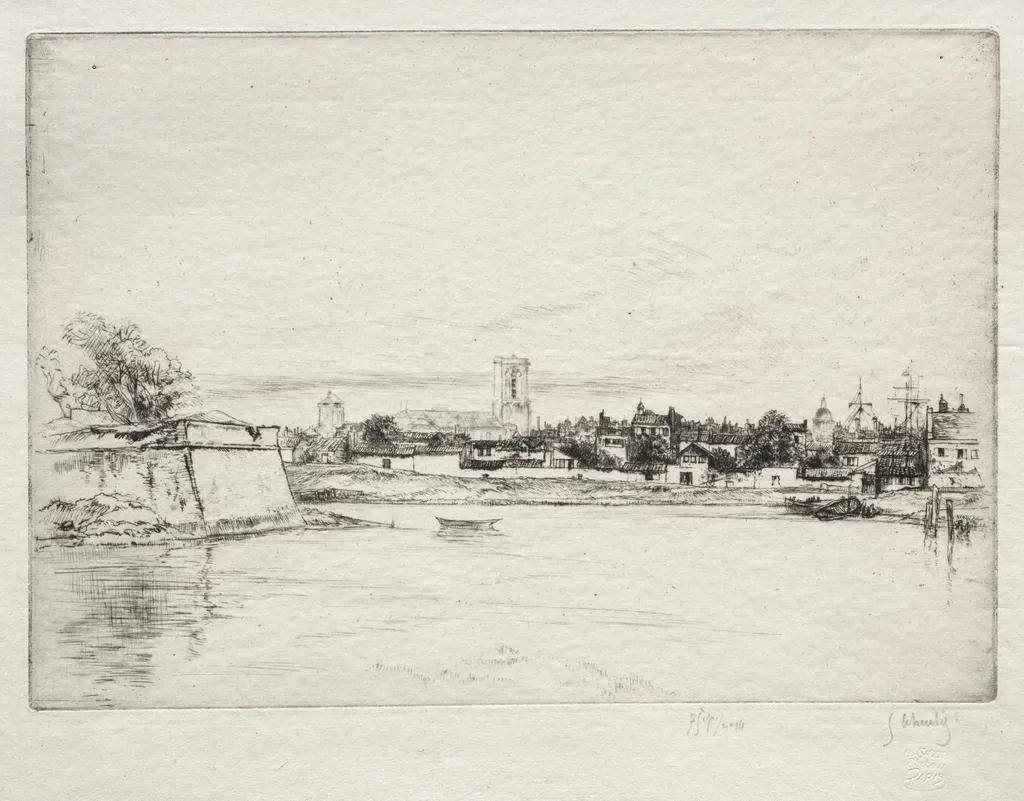 Le Petit St. Eloi, La Rochelle, by Gustave Leheutre, 1923