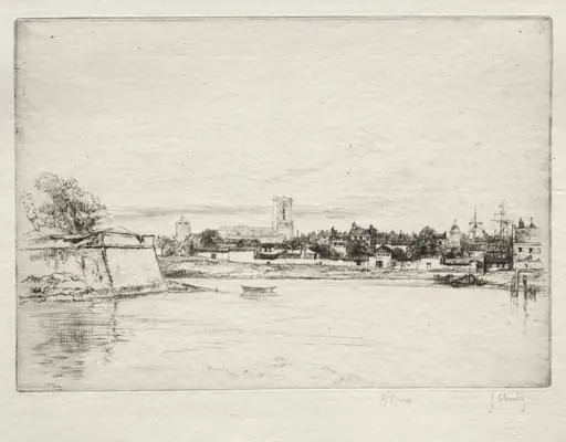 Le Petit St. Eloi, La Rochelle, by Gustave Leheutre