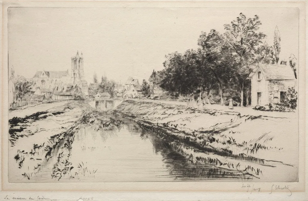 The Guardhouse, Troyes, by Gustave Leheutre, 1901