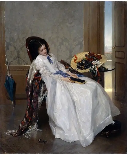 After a Walk, by Gustave Léonard de Jonghe