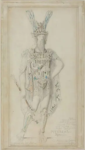 Pittacus the Tyrant in War Costume, by Gustave Moreau