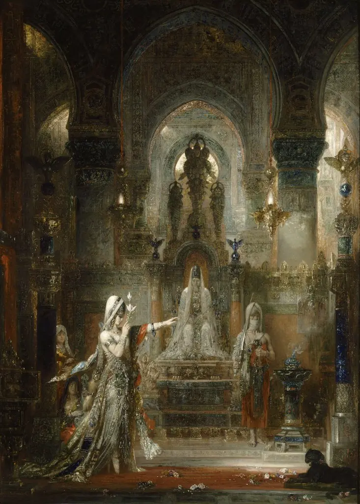 Salomé Dancing before Herod, by Gustave Moreau