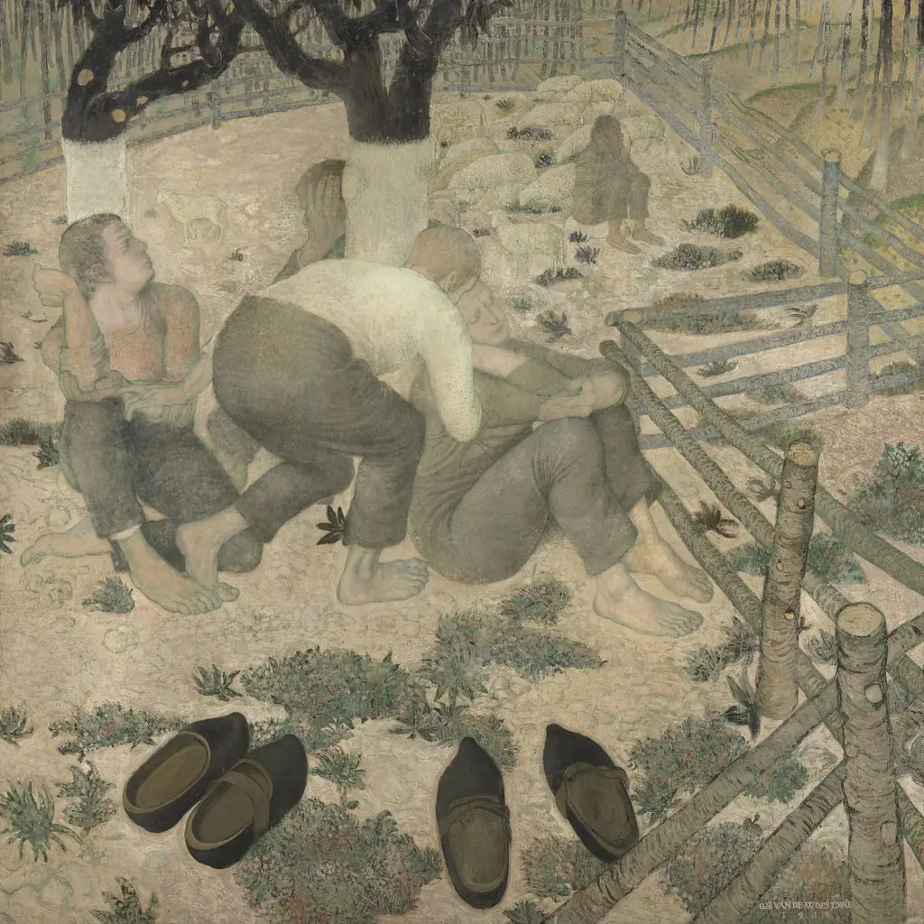 The Sleepers, by Gustave Van de Woestijne