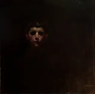 Self-Portrait – Boy's Head, by Gustaw Gwozdecki, 1917