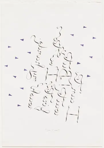 Untitled, by Guy de Cointet