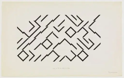 Untitled, by Guy de Cointet