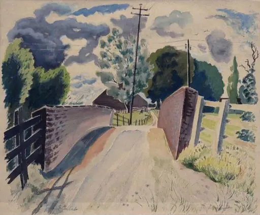 Bridge in a Lane, by Guy Malet