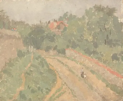 Rue Terre Neuve, Meudon, by Gwen John