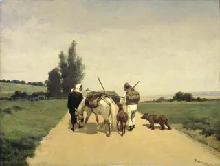 Gypsies on the Road, by Karel Frederik Bombled