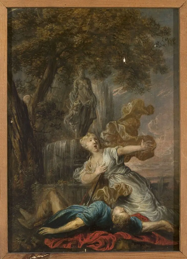 Pyramus and Thisbe, by Gysbrecht Thys