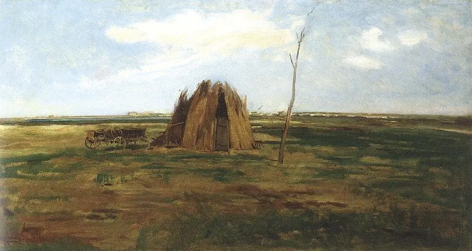 Landscape, by Gyula Aggházy
