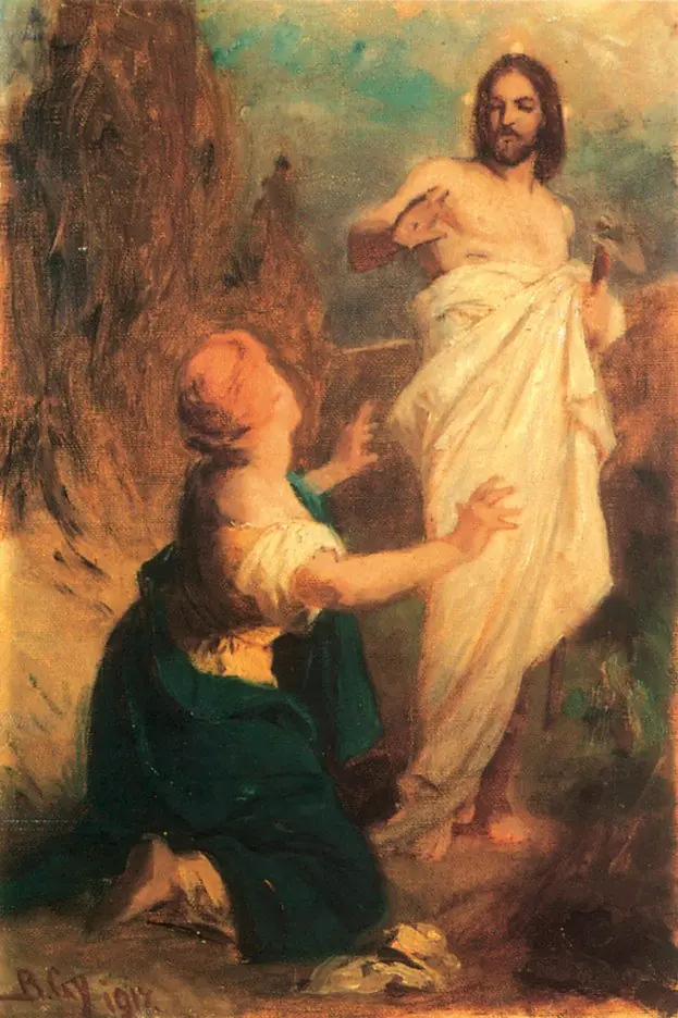 Noli me tangere, by Gyula Benczúr