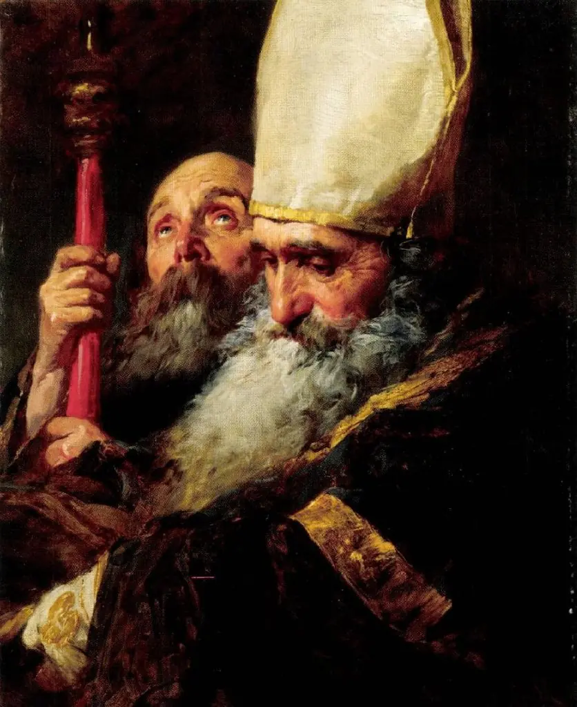 Study for The Baptism of Vajk, by Gyula Benczúr