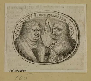 H. BILIBALDI BIRKEYM: ALBER: DVRER., 1850