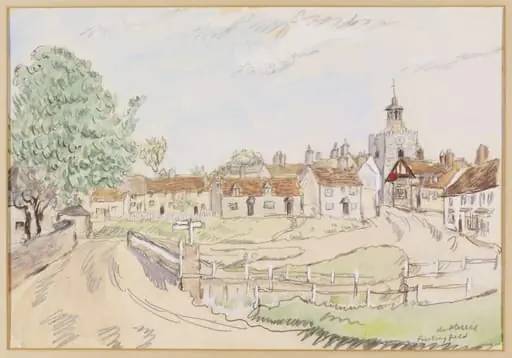 Finchingfield, by H. E. Du Plessis