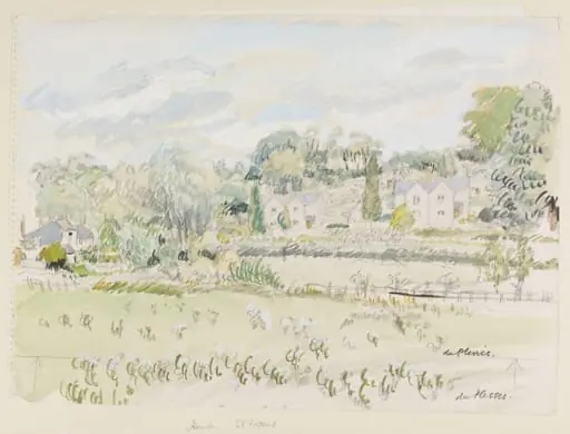 Houses, St.Fagans Glamorganshire, by H. E. Du Plessis