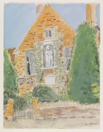 Jesus Hospital, Bray, by H. E. Du Plessis