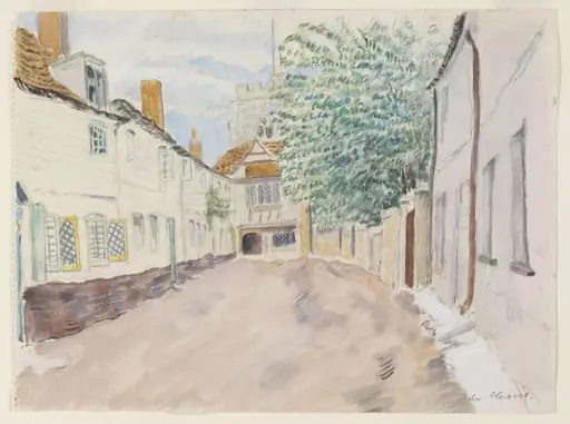 Lych Gate, Bray, by H. E. Du Plessis