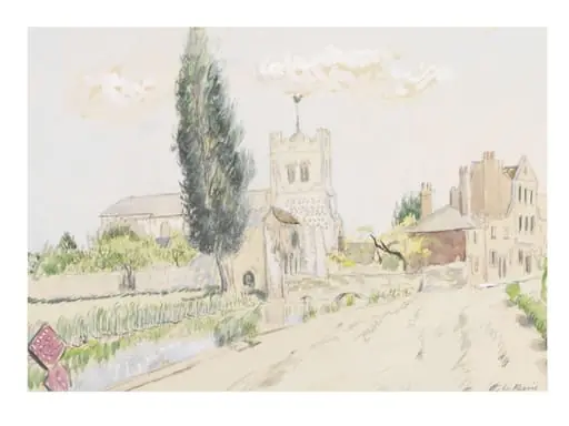 Waltham Abbey, by H. E. Du Plessis