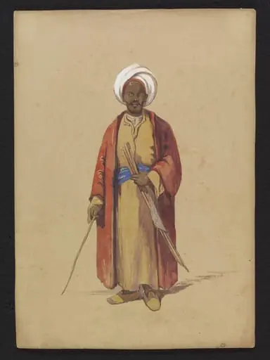 A Nubian selling Canes, by H. H. Morant