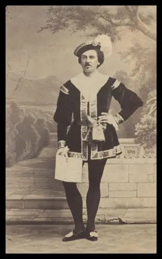 Guy Little Theatrical Photograph, by H. Lehmann & Co