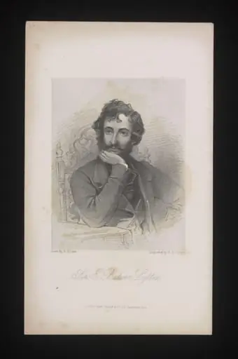 Sir E. Bulwer Lytton, by H. Robinson