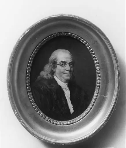 Portrait of Benjamin Franklin, by H. Sanford